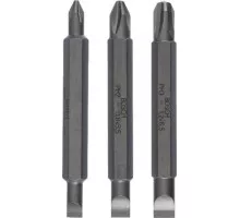 Бита для заворачивания BOSCH Extra Hard двусторонняя 60 мм S/PH 3шт 2607001746