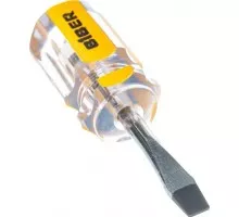 Отвертка шлицевая Biber Стандарт 85579 SL 6х38мм (бочка) тов-079489