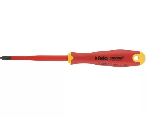 Отвертка диэлектрическая FELO Ergonic ph 1 +/- e-slim [41619290]