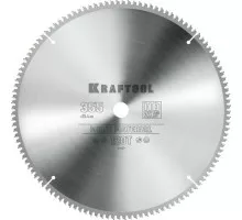 Пильный диск по алюминию KRAFTOOL Multi Material 355х25.4мм 120т 36953-355-25.4