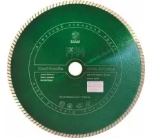 Алмазный диск для резки гранита DIAM 1A1R Turbo Hard Granite 250x1,6x7x25,4 000475