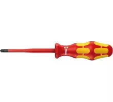 Отвертка диэлектрическая  WERA Kraftform Plus 100 VDE 1000 V 162i PZ/S # 2 х 100 мм WE-006466 WE-006466