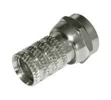 F-разъем Proconnect 05-4001-4 ( уп 100 шт ) RG-58, L=19мм, цинк 05-4001-4