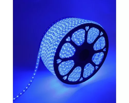 Лента светодиодная Neon-Night 142-603 ( 100 метров ) 220B, SMD2835, 4,8Bт/м, 60 LED/м, синий, 10х7мм 142-603