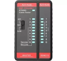 Тестер КВТ LAN кабельный KT 468С PROLINE 88552