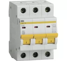 Автоматический выключатель IEK ВА47-29 3Р 20А 4,5кА С MVA20-3-020-C