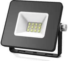 Прожектор GAUSS Elementary 10w 845lm 4000к 200-240v ip65 черный led 613100210