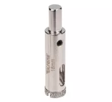 Алмазная коронка для мокрого сверления Kranz KR-92-0005 16мм по керамограниту с центров. сверлом