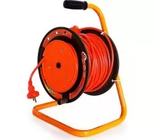 Удлинитель на катушке GLANZEN EB-30-001 ПВС 2х0,75  30м