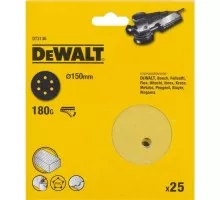 Диски на велюровой основе с отверстиями DeWALT DT3136-QZ 150 мм, 6 отв. P180