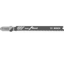 Пилки по дереву BOSCH T119В (5шт.) 2608630037
