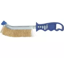 Щетка WORKPRO WP253003 проволочная омедненная 25см