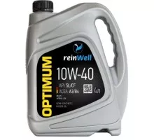 Масло моторное REINWELL 10W40 A3/B4 4 л полусинтетическое 4958