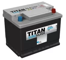 Аккумулятор Titan EUROSILVER 76.0 VL 700А 4607008881417