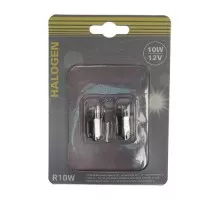 Лампа галогеновая GANZ GIP06076 12V R10W 10W BA15s 2 шт.