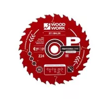 Пильный диск по дереву WOODWORK 185x1,8/1,2x20 Z=24 A=18 27.184.24