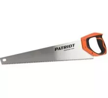 Ножовка по дереву PATRIOT WSP-500L TPI крупный зуб, 3-х сторонняя заточка, 500мм 350006013