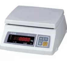 Весы фасовочные Cas SWII-02DD настольные (с двумя дисплеями) 50-106548