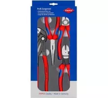 Набор шарнирно-губцевого инструмента KNIPEX basic 4 предмета 002001V15 KN-002001V15
