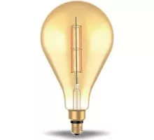 Лампа светодиодная GAUSS PS160 filament 6w 890lm 2700к е27 golden straight led 179802118