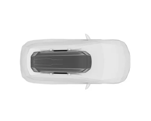 Бокс THULE Motion 3 XXL 232x92x45 см, титановый глянцевый, 600 л [639901]