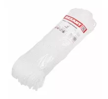 Шнур плетеный REXANT 77-1413-1 с сердечником 4мм 100м (белый)