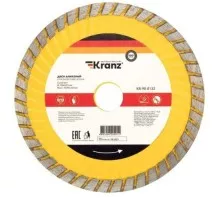 Алмазный диск универсальный Kranz KR-90-0132 отрезной Turbo волна 150x22,2x2,2x10мм