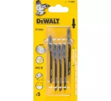 Пилки по дереву DeWALT HCS T119BO 82х54х2.0х15мм (5 шт) DT2050-QZ DT2050-QZ