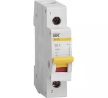 Выключатель нагрузки IEK ВН-32 20А/1П MNV10-1-020