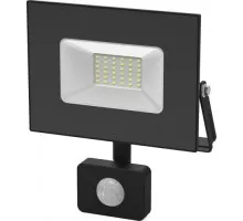 Прожектор GAUSS Elementary 50w 3450lm 6500к 175-265v ip65 черный с датчиком д 628511350