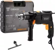 Дрель ударная сетевая DEKO DKID600W кейс (063-4126) 063-4126