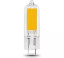 Лампа светодиодная GAUSS G4 g4 ac220-240v 5.5w 480lm 3000k стекло led 107807105