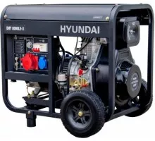 Электростанция дизельная с воздушным охлаждением HYUNDAI DHY  8000LE-3 открытая DHY 8000LE-3