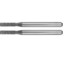 Борфреза алмазная ЗУБР d 2,3x10,0x3,2мм длина 38мм, 2шт. 35921