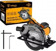 Пила циркулярная сетевая DEKO DKCS2400-210 063-4319