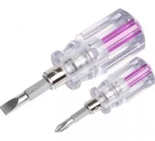 Отвертка REXANT 12-4743 двухсторонняя PH2xSL6 стержень 40 мм