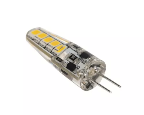 Лампа светодиодная REXANT 604-5008 капсульного типа JC-SILICON G4 12B 2Bт 6500K (сили Лампа светодиодная REXANT 604-5008 капсульного типа JC-SILICON G4 12B 2Bт 6500K (сили