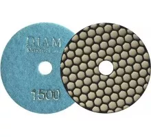 Алмазная тарелка на липучке DIAM АГШК 100*2,0 №1500 Master Line (сухая) 000570