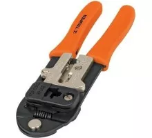 Инструмент для опрессовки кабельных наконечников TRUPER PRJ-45 18342