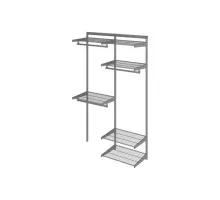 Гардеробная система ПРАКТИК HOME OptimaG120 графит S70299916515