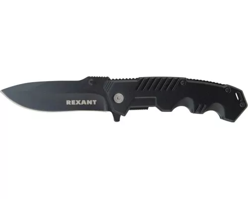 Нож для строительных работ REXANT Black складной полуавтоматический [12-4905-2]