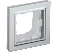 Рамка IEK BRITE РУ-1 алюм. 1-м ip44 BR-M12-44-K47