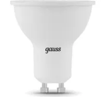 Лампа светодиодная GAUSS MR16 5w 500lm 3000k gu10 led 101506105