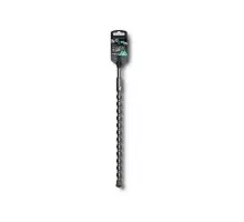 Бур SDS-plus METALLICA Optima 18х360/300 мм по бетону напайка с центром, 2 спирали 904718