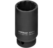 Головка торцевая ударная 12-ти гранная AV Steel AV-721130  1/2