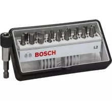Набор бит BOSCH Extra Hard 18 шт Robust Line PH/PZ/T/S/HEX 25 мм + держатель 2607002568