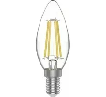 Лампа светодиодная GAUSS Свеча basic filament 4,5w 400lm 2700к е14 led 1031115