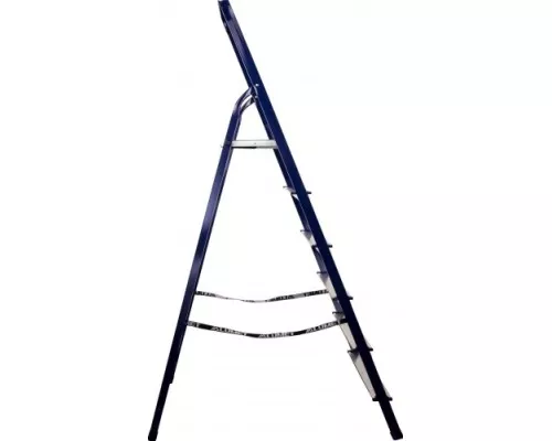 Стремянка стальная АЛЮМЕТ М8406 6 ступеней профиль 40х20 [М8406]