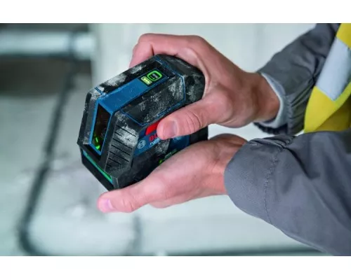 Лазерный уровень BOSCH GLL 2-15 G + LB 10 + DK 10 + кейс [0601063W02]