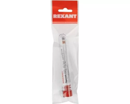 Припой REXANT ПР3093 без канифоли пос-61, 10г, 1мм, (олово 61%, свинец [09-3093]